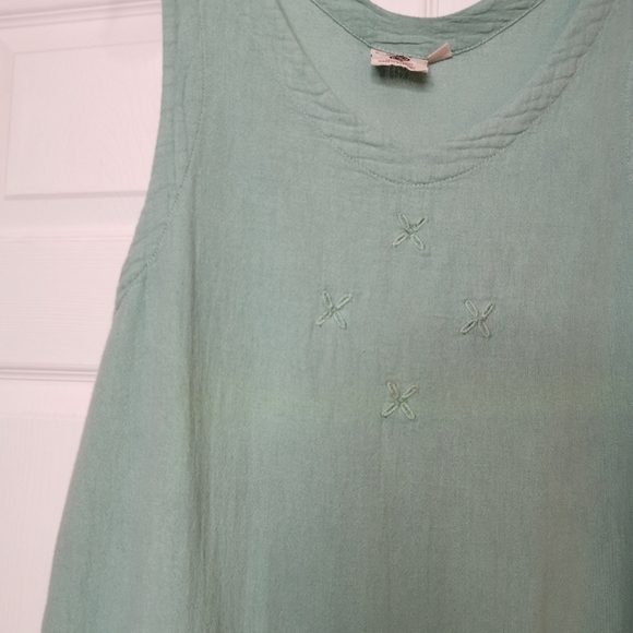 El Huarache Peppermint ice green sundress - Picture 7 of 10